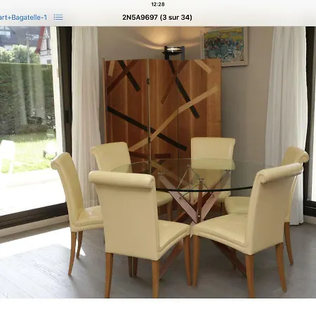 Rez De Jardin/garden Floor Apartment Deauville